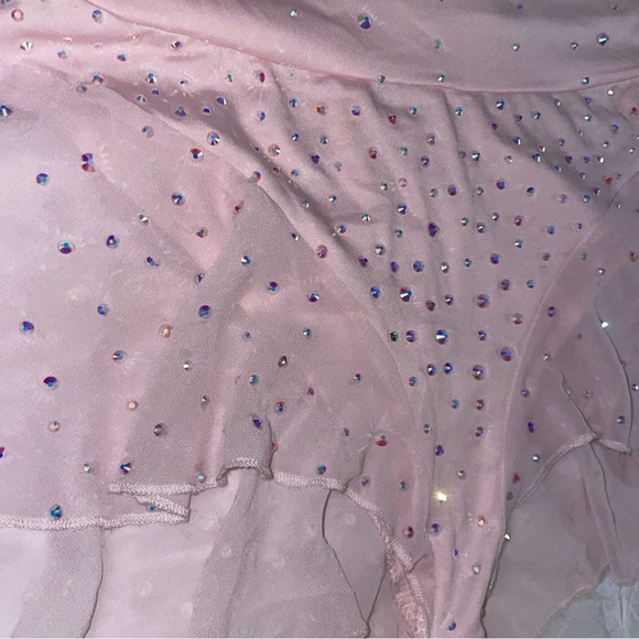 Pink Rhinestone Embellished Fairy shorts - Picture 2 of 5